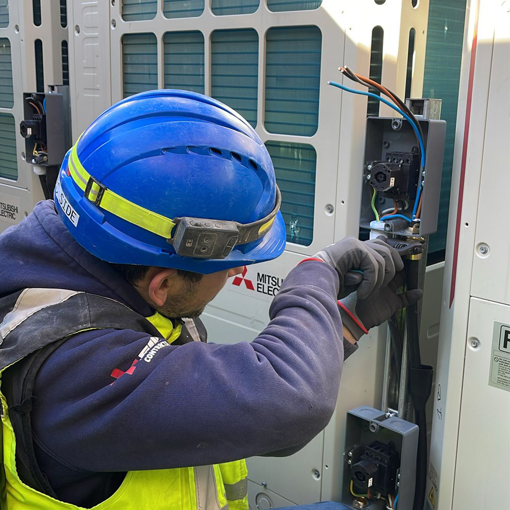 Commercial electrical installation