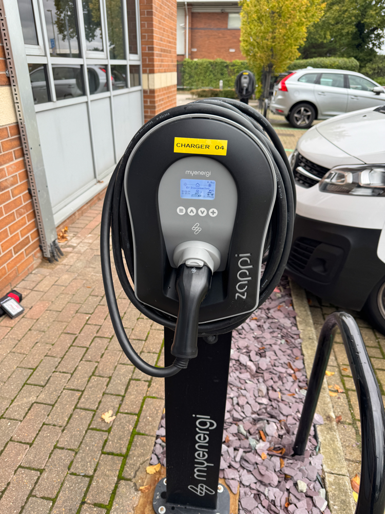 Alexandra House commercial EV charger installation